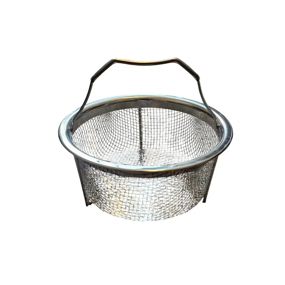 Pampered Chef Set of 2 Nesting Steamer Baskets Quick Cooker